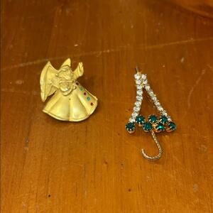 Vintage Christmas Pins Brooches
